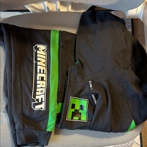 Minecraft Kids Matching Set - Black and Green